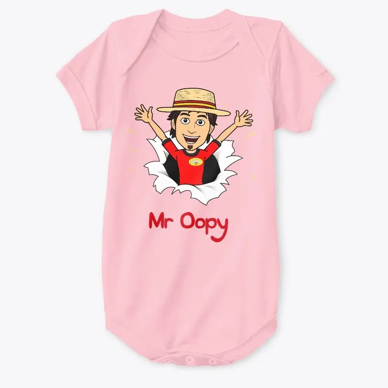 Mr Oopys Baby Onesie